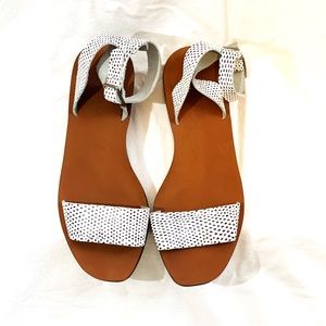 Madewell Veronique Sandal in Snake Spot Sz 7.5